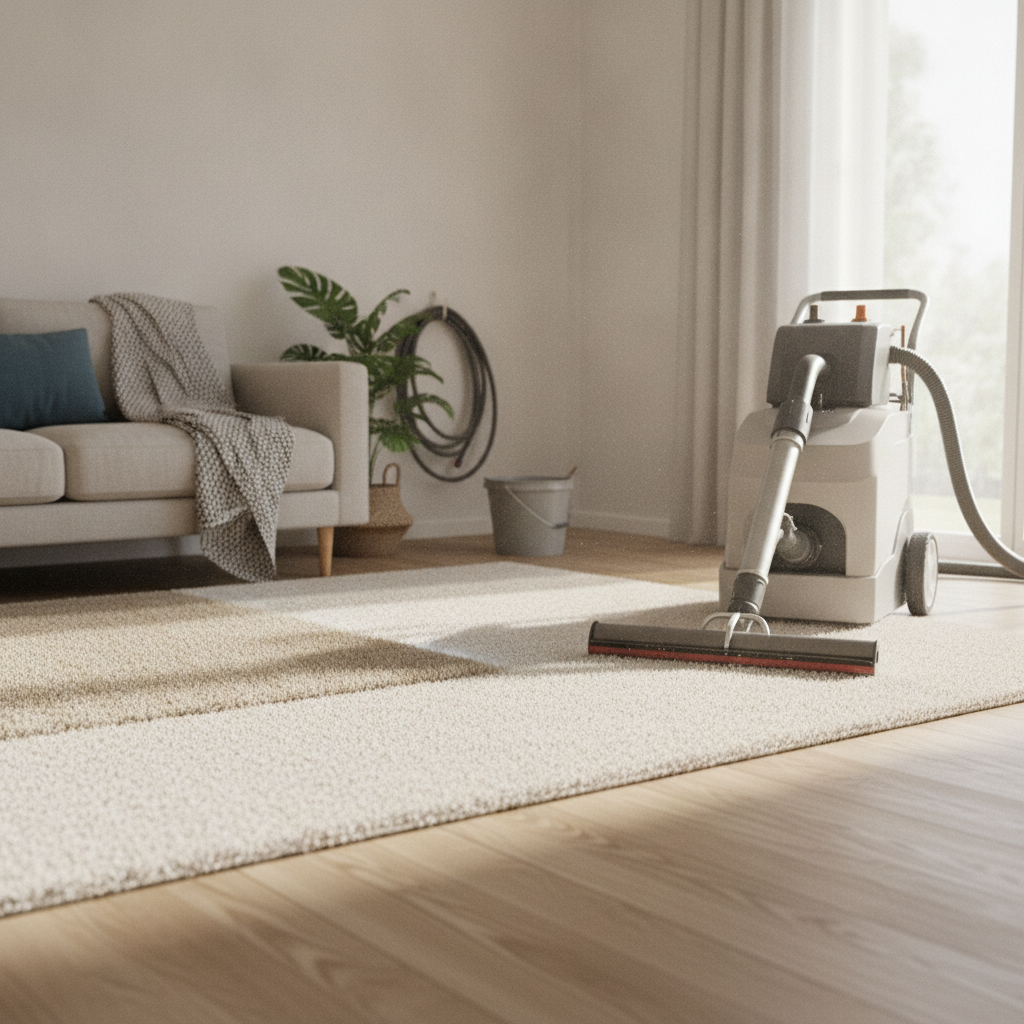 Carpet Cleaning Service - No Face and No Text